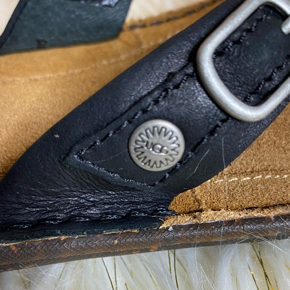 Ugg Australia leather sandals size 10 - Picture 6 of 9